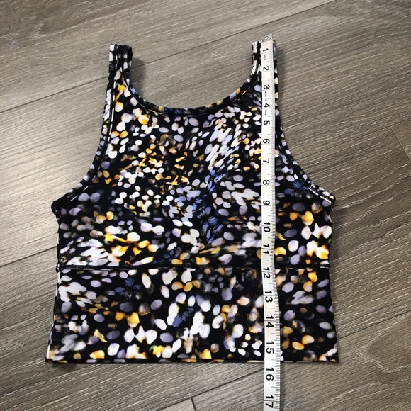 Lululemon Power Pivot Tank Metropolis Glow Multi Cropped Reversible Size Small - Picture 3 of 7